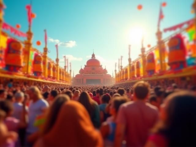 प्रोजेक्ट 1: रंगीन उत्सव की झलक